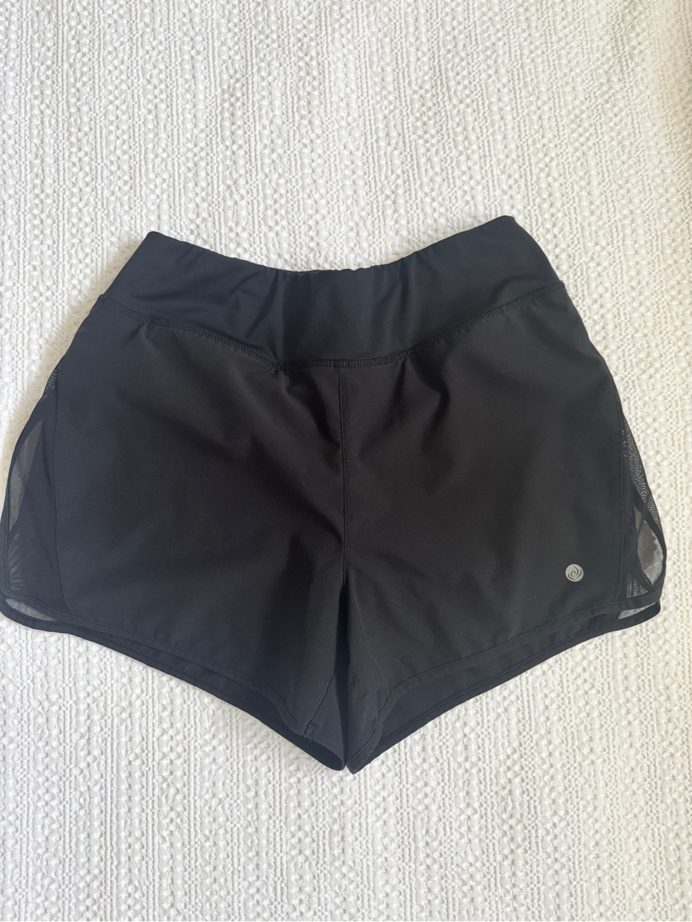 Black Women's Athletic Shorts - Lightweight Run/Workout Shorts